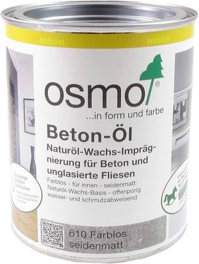 Lakas, blizgus Osmo Concrete 610, 0.75 l, Skaidri sp.