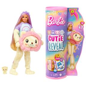 Lėlė Mattel Barbie Cutie Reveal Cozy Cute Tees HKR06, 29 cm, įvairių spalvų