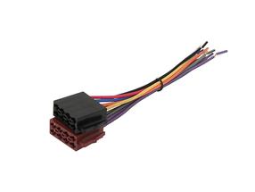 Разъем автомобильной стереосистемы ISO-16 0101, черный цв.