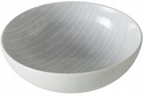 Bļoda Boltze Bergen, pelēka krās., 17 cm, 0.6 l