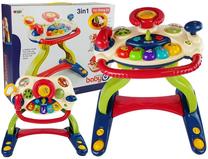 Vaikų žaidimo stalas Lean Toys Walker 3in1, 50 cm, įvairių spalvų