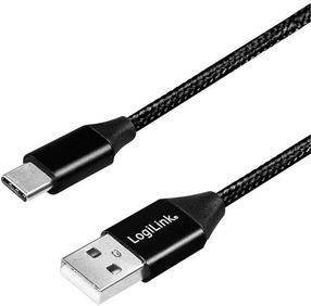 Провод Logilink USB To USB Type-C USB, USB Type-C, 0.3 м