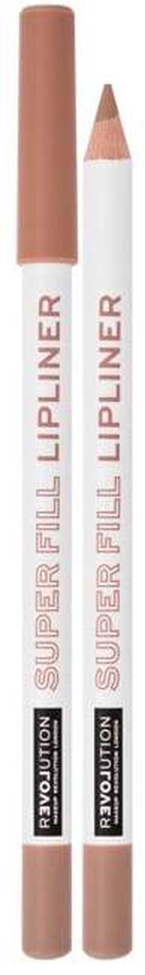 Lūpų pieštukas Makeup Revolution London Super Fill Lipliner Fill Lipliner, 1 g, šviesiai ruda sp., cream
