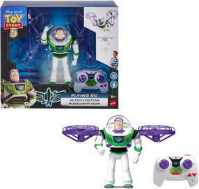 Interaktyvus žaislas Mattel Toy Story Flying Hi-Tech Buzz Lightyear JKV53, įvairių spalvų