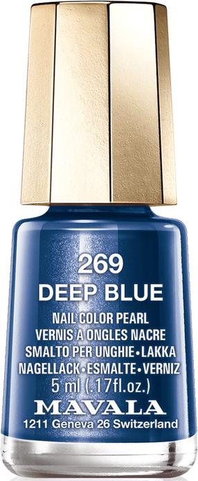 Nagų lakas Mavala Nail Color Pearl 269, deep blue sp., 5 ml