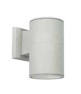 Sieninis lauko šviestuvas Su-Ma Adela, 60W, E27, IP54, sidabro sp., 11 cm x 19 cm