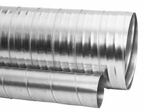 Gaisa vads Lindab SR, cinkotais tērauds, 3 m x 200 mm