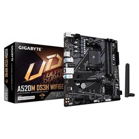 Mātesplate Gigabyte A520M DS3H WF6E