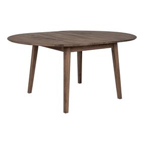 Valgomojo stalas išskleidžiamas House Nordic Metz, ruda sp., 118 - 158 cm x 118 cm x 75.5 cm