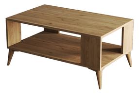 Kavos staliukas Kalune Design Authentic 2060, ąžuolo sp., 90 cm x 41.6 cm x 54 cm