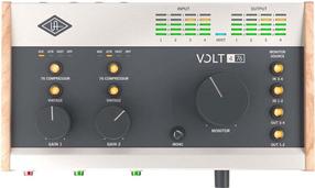 Audio interfeiss Universal Audio VOLT 476, melna krās.