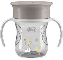 Vaikiškas puodelis Chicco Mix & Match Perferct, 200 ml, 1 m., plastikas, pilka sp.