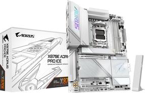 Pagrindinė plokštė Gigabyte X870E AORUS PRO ICE