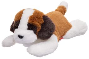 Mīkstā rotaļlieta suns Beppe Saint Bernard, brūna krās./balta krās.