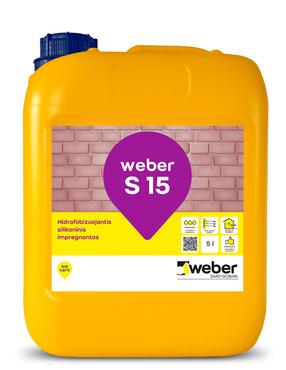 Silikonas Saint-Gobain Weber S-15, 5 l