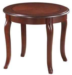 Žurnalinis staliukas Royal D, rudas, 60 cm x 60 cm x 50 cm