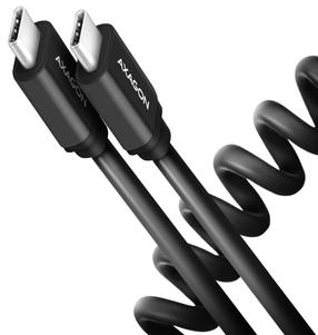 Juhe Axagon BUCM-CM10TB, 2 x USB Type C, 60 cm, must v.