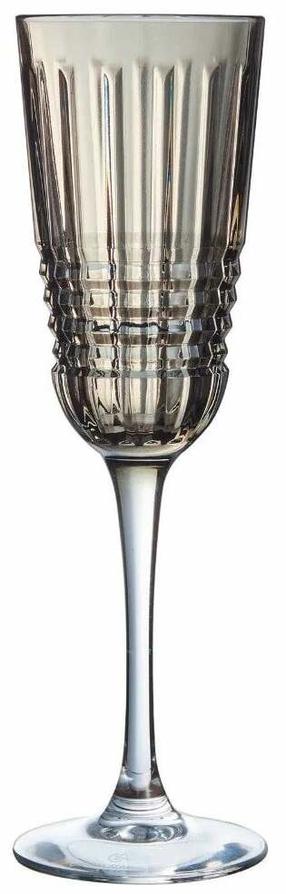 Šampanieša glāžu komplekts Cristal d Arques Rendez-vous Brume, kristalīna, 0.17 l, 4 gab.
