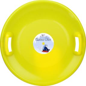 Slidināšanās paliktnis Restart Snow Disc, dzeltena krās., 60 cm x 60 cm