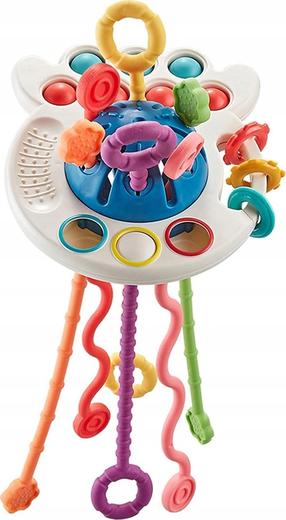 Arendav mäng, kaheksajalg BamBam, 25 cm, mitmevärviline