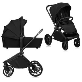 Универсальная коляска Lionelo 2in1 Mika Plus, черный цв.