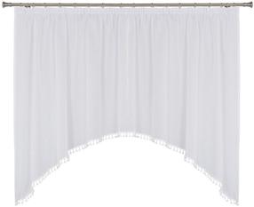 Dieninė užuolaida Splendid Arlot GF-ARLOT-290/160-BI, balta sp., 290 cm x 160 cm