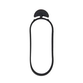 Augalų tvirtinimo žiedai Bradas Anchor Rubber Tie Epdm, 8 cm x 0.4 cm, 8 cm, guma, juoda sp.