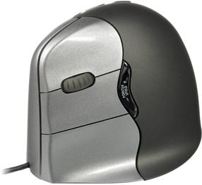Juhtmega arvutihiir Evoluent VerticalMouse 4, must v.