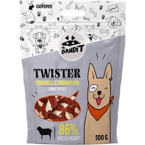 Лакомство для собак Mr. Bandit Twister Lamb Sticks, баранина, 0.5 кг
