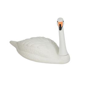 Sodo dekoracija "Gulbė" Garden Center N009, 88 cm x 36 cm x 43 cm, balta sp.