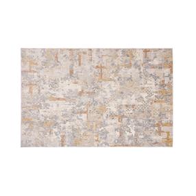 Paklājs iekštelpu Domoletti ASPERO, pelēka krās./bēša krās., 235 cm x 160 cm