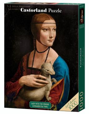 Dėlionė Castorland Lady With Emine 105168, 68 cm x 47 cm, 1000 vnt., įvairių spalvų