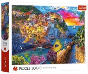 Dėlionė Trefl Evening Walk in Cinque Terre, 68 cm x 48 cm, 1000 vnt.