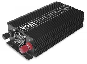Преобразователь напряжения Volt Sinus 1600, черный цв., 0.8 кВт
