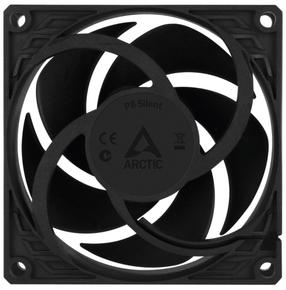 Ventiliatorius Arctic P8 Silent, 8 cm, juoda sp.