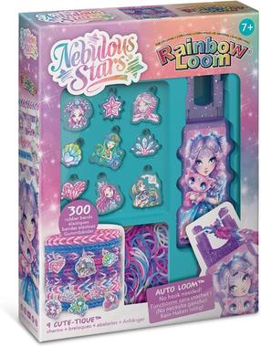 Rokassprādžu izgatavošanas komplekts Nebulous Stars Rainbow Loom 11032, daudzkrāsaina