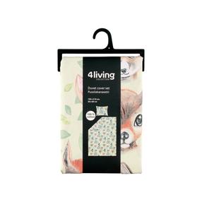 Комплект постельного белья 4Living Woodland 654923, многоцветный, 50 x 60 cm, 150 x 210 cm, 2 дет.