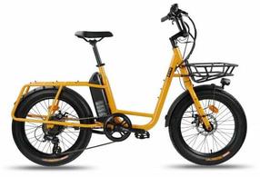 Электрический велосипед Bottari UCO, 20", 20″, 250 Вт, 10.4 Ач, желтый цв.