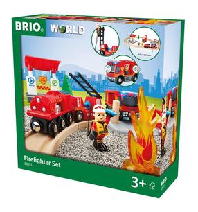 Žaislinė gaisrinė mašina Brio World 33815000, įvairių spalvų