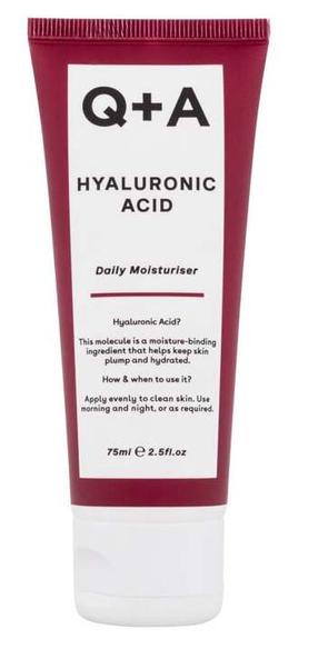 Veido kremas Q+A Hyaluronic Acid Daily Moisturiser, 75 ml