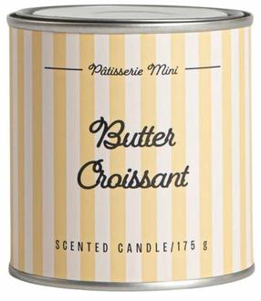 Svece, aromātiskā Homla Patisserie Mini Butter Croissant, 25 h, 175 g, dzeltena krās.
