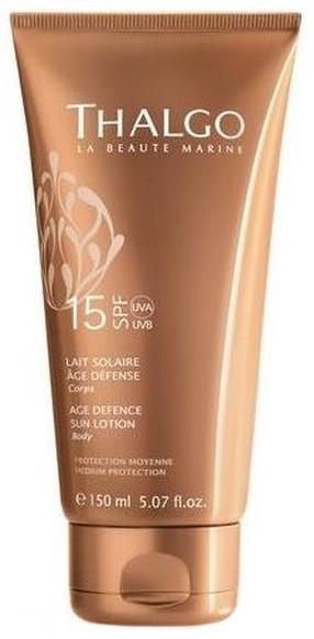 Лосьон для ухода за загаром Thalgo Age Defence SPF15, 150 мл