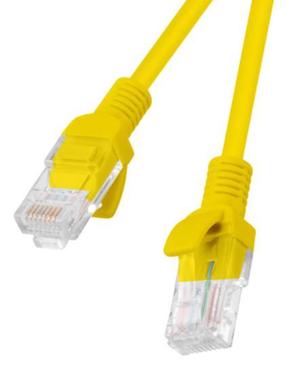 Juhe Lanberg UTP CAT 5e PCU5-10CC-0100-Y RJ-45 8P8C, RJ-45 8P8C, 1 m, kollane v.