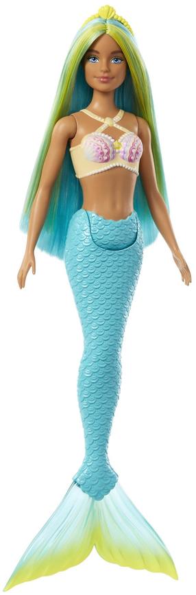 Lėlė, undinėlė Mattel Barbie Dreamtopia Mermaid HRR03, 30 cm, oranžinė sp.