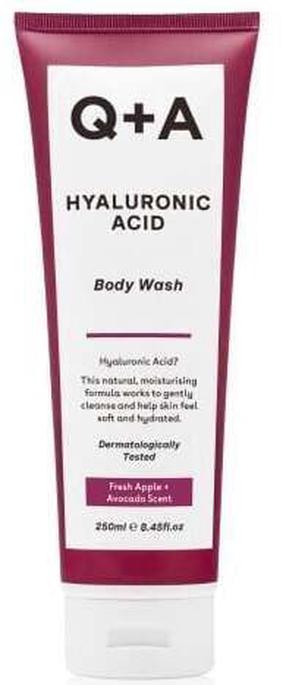 Kehapesugeel Q+A Hyaluronic Acid, 250 ml