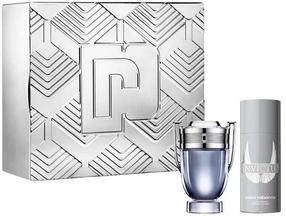 Dovanų komplektas vyrams Paco Rabanne Invictus EDT + Deospray