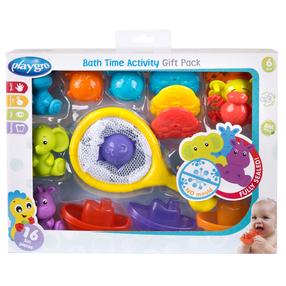 Vannitoa mänguasjade komplekt Playgro 0188413, mitmevärviline, 15 tk