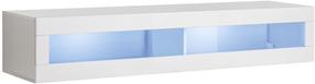 Vitriinkapp ASM Fly 51, valge v., 150 cm x 29 cm x 30 cm