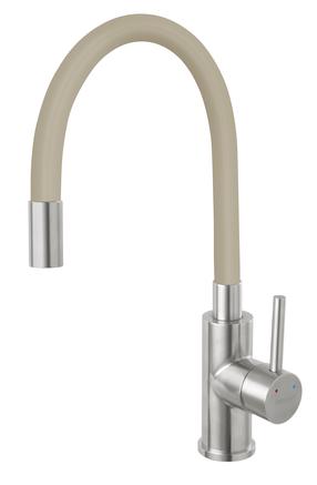 Virtuvinis maišytuvas Ferro Zorba Inox BZR4PSS, nerūdijančiojo plieno sp./smėlio sp.