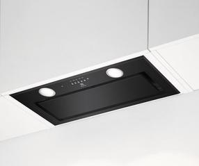 Iebūvēts tvaika nosūcējs Electrolux 600 sērija „Hob2Hood®“ KFG726R, melna krās.